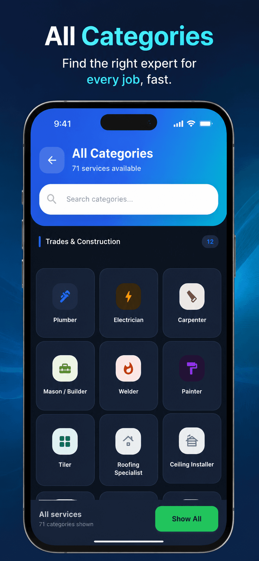 ServiceHub screenshot 1